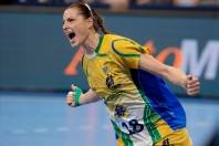 A catarinense Eduarda Amorim é destaque da Seleção Brasileira Feminina de Handebol - Fotografo: Cinara Piccolo/Photo&Grafia - Data: 28/05/2014