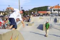 A pista de Skate mais moderna do Brasil permite manobras pra lá de radicais - Fotografo: Mauro Artur Schlieck - Data: 06/11/2011
