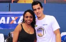 Representando a Felej, o ginasta André Fellipe da Silva embarca nesta quarta-feira (29/8) para Goiânia, onde competirá no Campeonato Brasileiro e II Etapa do Circuito Caixa de Ginástica Artística e Rítmica. Competição vai reunir os maiores nomes da ginástica brasileira. - Fotografo: Divulgação - FELEJ - Data: 28/08/2012
