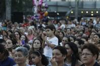 Imagens da abertura do Natal dos Sonhos 2012 e chegada do Papai Noel na Praça Dario Salles nesta quarta-feira (21/11) - Fotografo: Kátia Nascimento - Data: 21/11/2012