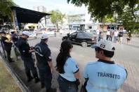 Ittran realiza ação por mais segurança no trânsito - Fotografo: Rogerio da Silva - Data: 10/05/2014