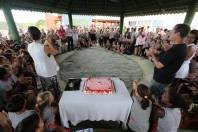 Aniversário e abertura de espaço para leitura da Escola Municipal Amador Aguiar - Fotografo: Rogerio da Silva - Data: 21/02/2014