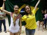 Mariany Miyamoto e a técnica Vanessa Hagemann foram campeões com a seleção brasileira juvenil - Fotografo: Divulgação - Data: 13/10/2015
