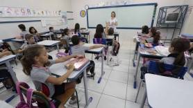 Inicio do ano letivo na rede municipal de ensino - Fotografo: Rogerio da Silva - Data: 05/02/2015