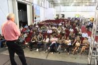 A9ª edição da Feira do Livro está está sendo um sucesso de público. As fotos comprovam isso. - Fotografo: Mauro Artur Schlieck - Data: 14/04/2012