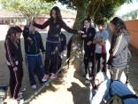 Prática do slackline na Escola Lacy Flores será divulgada em publicação nacional pela revista Nova Escola - Fotografo: Mayara Pabst - Data: 30/08/2013