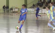 Equipe de futsal feminino competindo no Regional de Canoinhas - Fotografo: Phelippe José - Data: 17/10/2015
