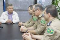 Reunião com Polícia Rodoviária Federal a respeito das Câmaras de Monitoramento na BR 101 - Fotografo: Jaksson Zanco - Data: 19/06/2013