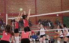Voleibol Feminino competindo nos 27º Joguinhos Abertos em Caçador - Fotografo: Phelippe José da Silva - Data: 29/07/2014