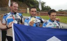 Equipe de ciclismo Vence prova de Cross Country nos 54º  Jsc em Itajaí. - Fotografo: Phelippe José da Silva - Data: 20/11/2014