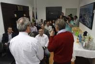 O prefeito Carlito Merss esteve na Câmara de Vereadores na manhã desta quarta-feira (16/11) para fazer um balanço da viagem à Europa e discutir projetos a serem votados ainda este ano - Fotografo: Kátia Nascimento - Data: 16/11/2011