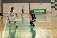 Equipe de Futsal de Joinville vence Pinhalzinho nos 53º Jogos Abertos de Santa Catarina em Blumenau. - Fotografo: Phelippe José - Data: 22/11/2013