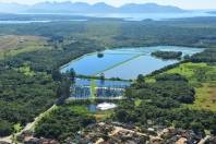 ETE jarivatuba - Fotografo: Divulgação/Águas de Joinville - Data: 21/08/2015
