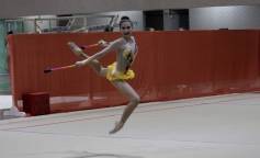 55º JASC em Joaçaba = Ginástica Ritmica = sabela Henao se apresentando no aparelho massa - Fotografo: Phelippe José - Data: 17/12/2015