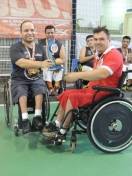 Equipe CEPE/Raposa do Sul/Felej ficou em terceiro lugar na Copa SC de Basquete em Cadeira de Rodas - Fotografo: Divulgação - Data: 28/09/2015