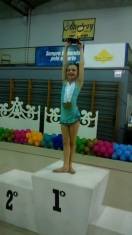 Talita Montes foi campeã individual geral e na categoria mãos livres - Fotografo: Divulgação - Data: 15/09/2014