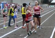 Atletismo feminino de Jlle vence prova revesamento 4 x 100 nos 27º Joguinhos Abertos em Caçador - Fotografo: Phelippe José da Silva - Data: 31/07/2014