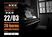 O lançamento do documentário "Nossos Compositores Pioneiros" será realizado nesta quinta-feira (22/3), às 20h, no Teatro Juarez Machado. A entrada é gratuita. - Fotografo: Divulgação Fundação Cultural - Data: 21/03/2012
