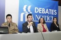 O presidente da Conurb, Francisco de Assis, participou na manhã desta segunda-feira (19/9) do AN Debates, realizado na sede da CDL, com o tema "Educação no Trânsito " - Fotografo: Mauro Artur Schlieck / Secom - Data: 19/09/2011