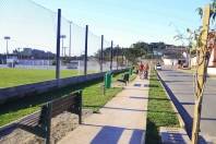 A Prefeitura de Joinville entregou neste sábado (30/6) as obras de revitalização da área de lazer do bairro Profipo. O pedido por melhorias no local veio por meio do Orçamento Participativo (OP). Calçadas, novos bancos, lixeiras, plantio de grama e iluminação foram algumas das melhorias. - Fotografo: Mauro Artur Schlieck - Data: 30/06/2012