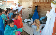 Campanha de Natal no CEI Aventuras de Criança - Fotografo: Divulgação - Data: 26/11/2013