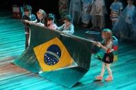 Concurso Teatral Água para Sempre – segundo dia de apresentações - CEI Mundo Azul - Fotografo: Divulgação/Águas de Joinville - Data: 24/09/2013