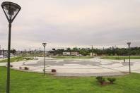 O primeiro Parque da Cidade está com cara de parque. Alguns setores estão prontos e a comunidade aproveita o novo espaço público - Fotografo: Mauro Artur Schlieck - Data: 11/10/2011