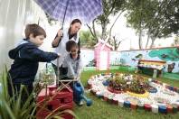 CEI Doce Infância inaugura jardim sustentável - Fotografo: Rogerio da Silva - Data: 18/06/2015