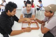 Os jovens que participam do Programa Eco-Cidadão, desenvolvido pelo Serviço de Proteção Básica da Secretaria de Assistência Social, tiveram nesta terça (27/3) sua primeira oficina em campo, no Parque da Cidade.  - Fotografo: Kátia Nascimento - Data: 27/03/2012
