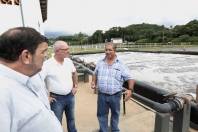 Visita do técnico Saturnino Torres Miranda, do Panamá, que veio conhecer o nosso aterro sanitário - Fotografo: Rogerio da Silva - Data: 06/03/2015