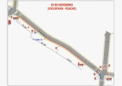 As ruas Max Colin trecho entre a Av. José Vieira e a Blumenau, e a XV de Novembro, trecho entre a Conurb e a rua Blumenau, vão passar por modificações neste domingo (4/3). Serão implantadas ciclofaixas na rua XV de Novembro. - Fotografo: Divulgação Conurb - Data: 03/03/2012