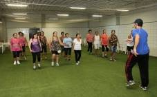 Ginástica da Melhor Idade Feminina da Felej inicia com nova turma de alunas - Fotografo: Phelippe José - Data: 10/03/2014