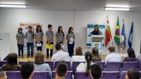 Alunos da rede municipal vencem etapa classificatória do concurso Oratória nas Escolas - Fotografo: Secom / Divulgação - Data: 18/08/2015