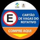 Adesivo do Ittran identifica lojas conveniadas que vendem cartões de Estacionamento - Fotografo: Divulgação Ittran - Data: 13/03/2013