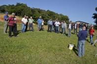 Rizicultores conhecem técnicas para melhorar produtividade - Fotografo: Adilson Girardi - Data: 07/08/2014