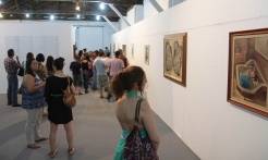 A Exposição Retrospectiva 40 anos da Coletiva de Artistas de Joinville abriu ontem à noite (14/3), na Cidadela Cultural. - Fotografo: Mauro Artur Schlieck - Data: 15/03/2012