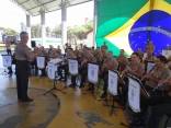 Banda do 62º BI nos Concertos Matinais - Fotografo: Divulgação/Fundação Cultural - Data: 11/11/2015