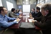 Representantes da Prefeitura de São Paulo estiveram em Joinville para conhecer o sistema SEI - Fotografo: Rogerio da Silva - Data: 18/08/2014