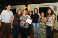 A diretora do CEI Sonho de Criança, Rosilene Inácia Gonçalves Martins,  e sua equipe receberam o Troféu Quero-Quero da 19ª edição do Prêmio Embraco de Ecologia, categoria Sementinha.  - Fotografo: Mauro Artur Schlieck - Data: 29/11/2011