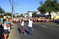 A 19ª Meia Maratona Corville aconteceu na manhã deste domingo (11/3). O prefeito Carlito Merss esteve presente e deu a largada para a corrida. - Fotografo: Kátia Nascimento - Data: 11/03/2012