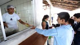 Programa Mais Educação tem mudado a rotina dos alunos na Escola Municipal Professor Reinaldo Pedro de França - Fotografo: Rogerio da Silva - Data: 06/08/2014