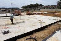 Obras do CEI João Medeiros no loteamento Parque Guarani - Fotografo: Jaksson Zanco - Data: 03/12/2013