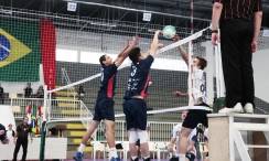 Voleibol Masculino e vice-campeão Joguinhos Abertos Etapa Leste\Norte em Jaraguá do Sul. - Fotografo: Phelippe José - Data: 01/07/2014