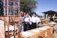 Visita às obras da Policlínica de Pirabeiraba - Fotografo: Jaksson Zanco - Data: 17/07/2013