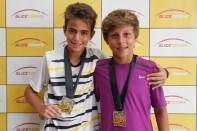 Pedro Boscardin Dias conquistou a Copa Gerdau de Tênis no simples e nas duplas (12 anos), em Porto Alegre,  - Fotografo: Divulgação - Data: 23/03/2015