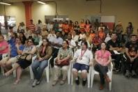 Atletas que competiram no Parajasc em Joaçaba são homenageados. - Fotografo: Phelippe José - Data: 01/11/2013