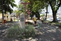 Sub Prefeitura Sudeste faz manutenção na praça Graciosa no Guanabara - Fotografo: Phelippe Jose - Data: 23/01/2014