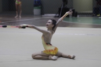 55º JASC em Joaçaba = Ginástica Ritmica = Isabela Henao se apresentando no aparelho massa - Fotografo: Phelippe José - Data: 17/12/2015