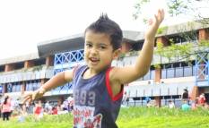 A Semana da Educação Infantil "Encontros com a Cidade" trouxe para a sede da prefeitura, neste sábado (25/8), crianças de diferentes Centros de Educação Infantil (CEI