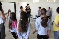 Projeto Literatura e Teatro na Escola Municipal Eladir Skibinski - Fotografo: Rogerio da Silva - Data: 23/10/2013